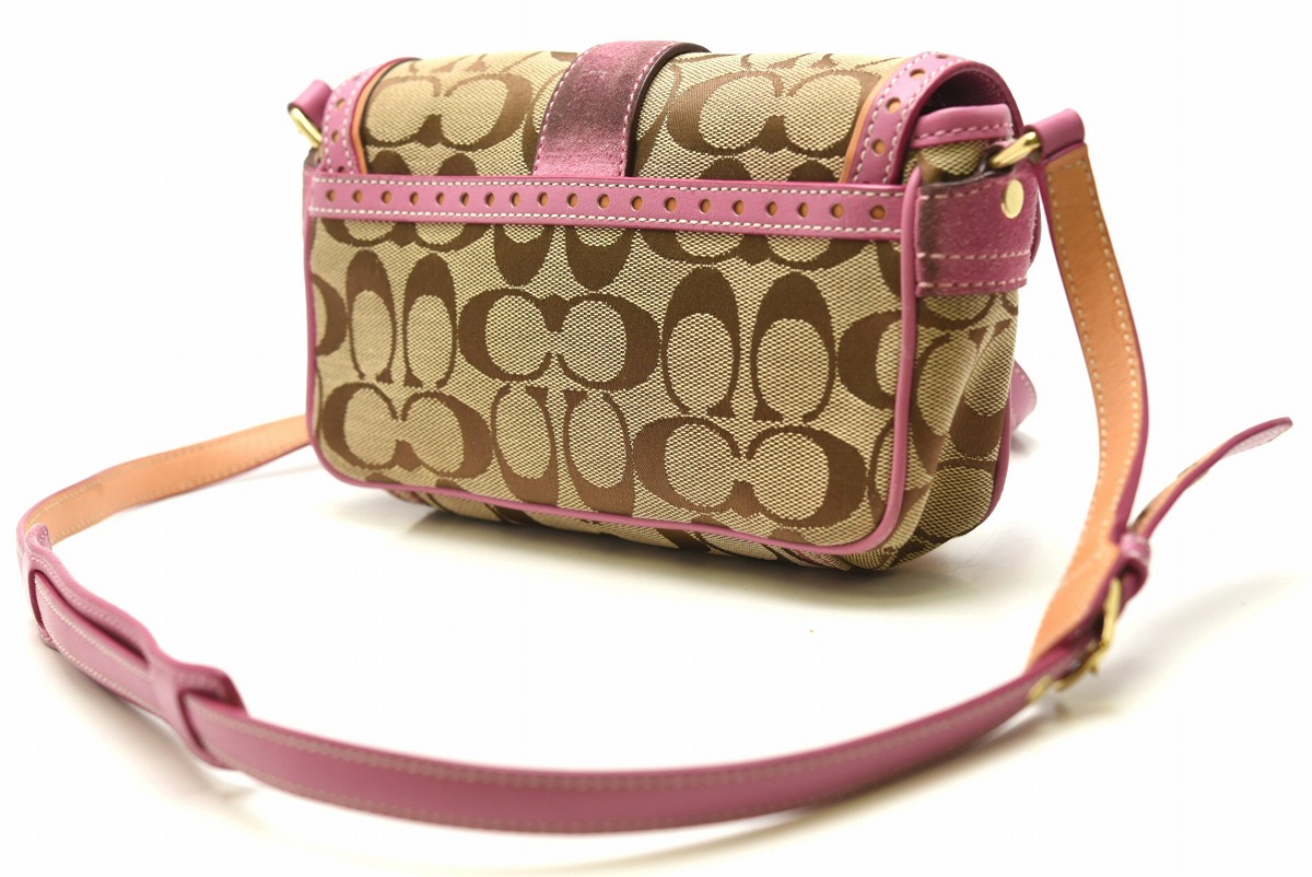 楽天市場】【バッグ】COACH コーチ シグネチャー ハンドバッグ
