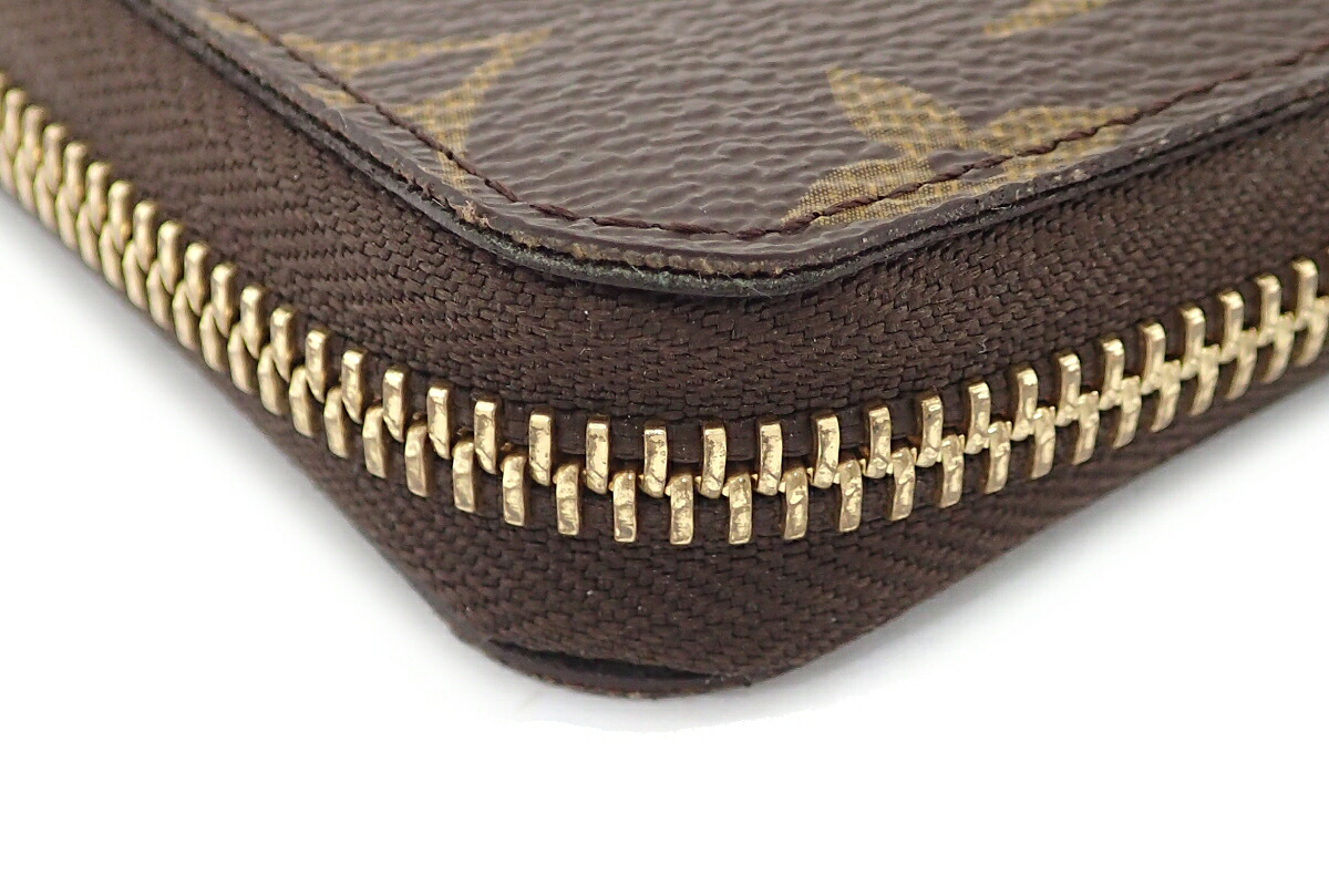 楽天市場】【財布】LOUIS VUITTON ルイ ヴィトン モノグラム ジッピー