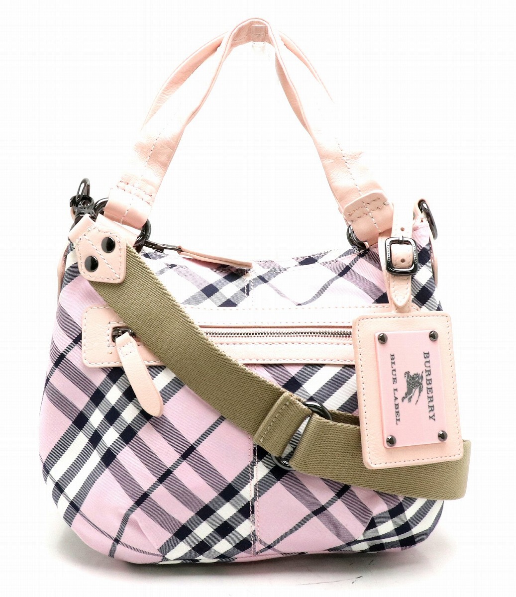 楽天市場】【バッグ】BURBERRY バーバリー ブルーレーベル トート