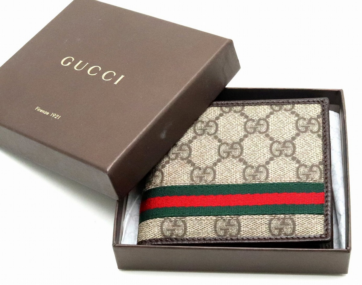 楽天市場】【新品未使用品】【財布】GUCCI グッチ GGスプリーム