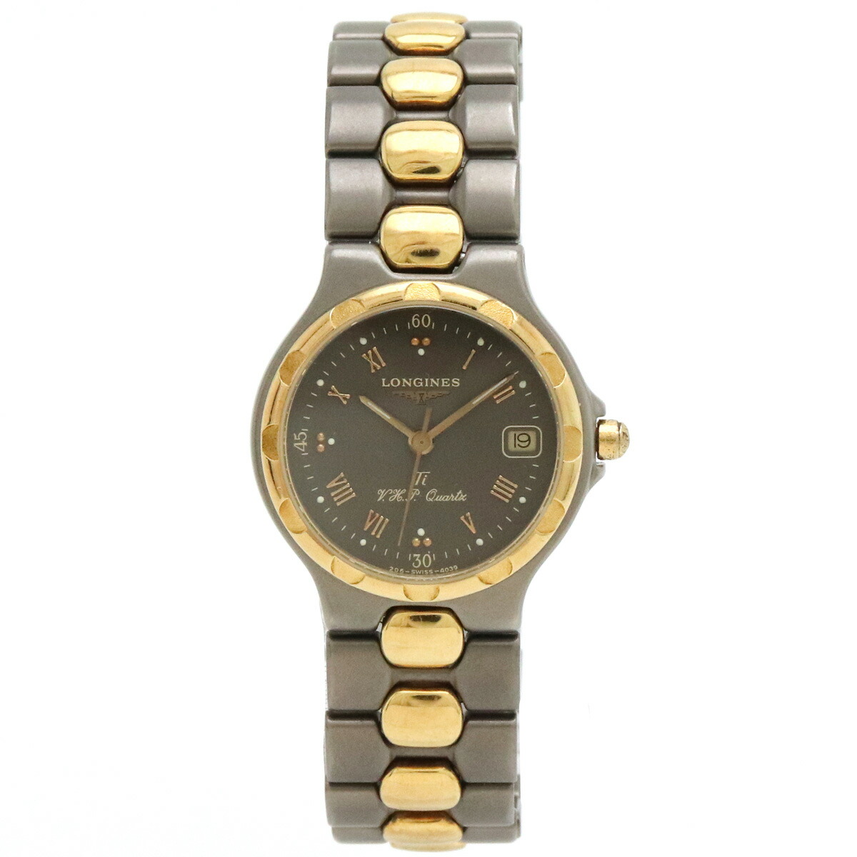 楽天市場】【ウォッチ】LONGINES ロンジン コンクエスト デイト チタン