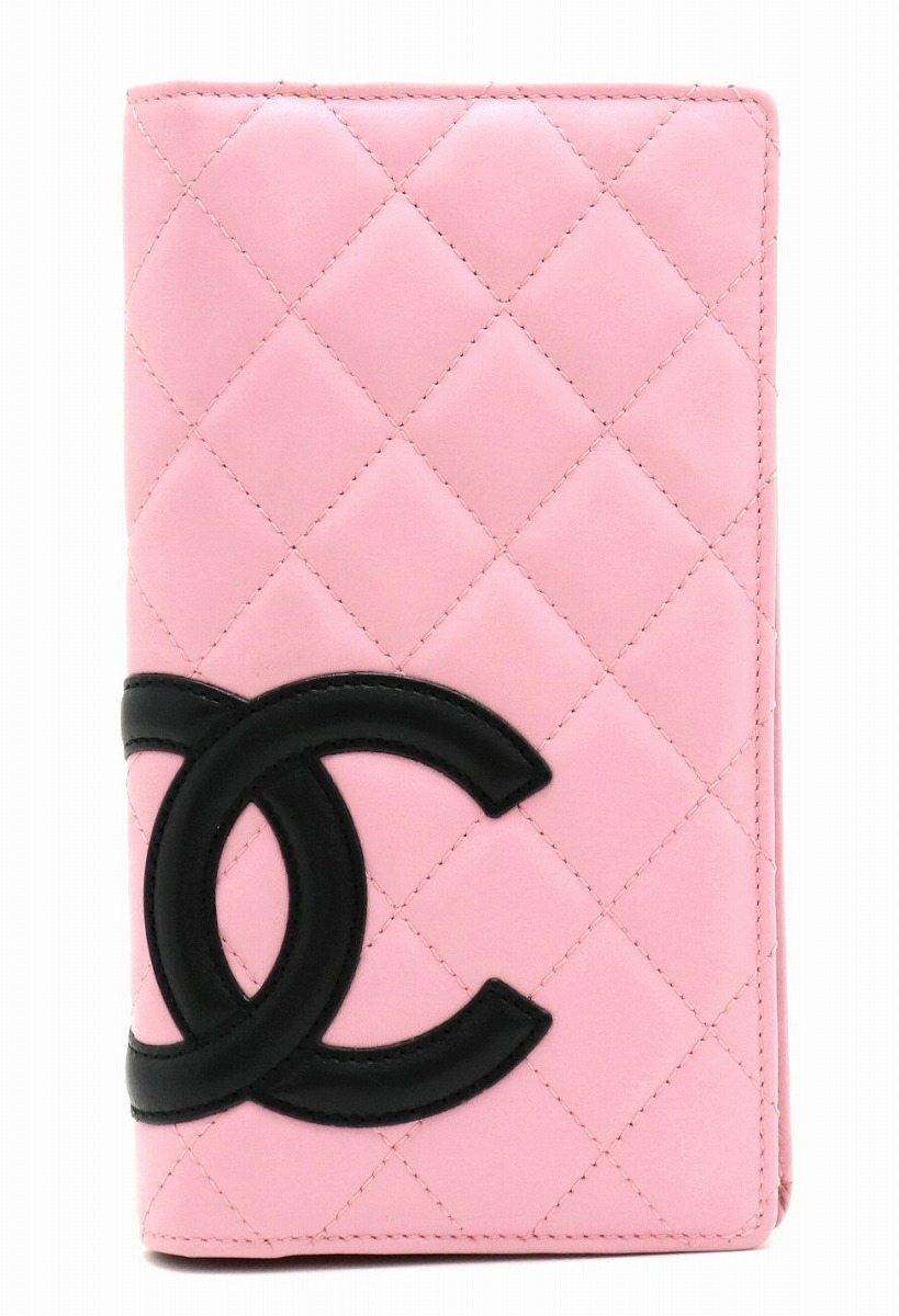 楽天市場】【財布】CHANEL シャネル カンボンライン ココマーク 2つ折