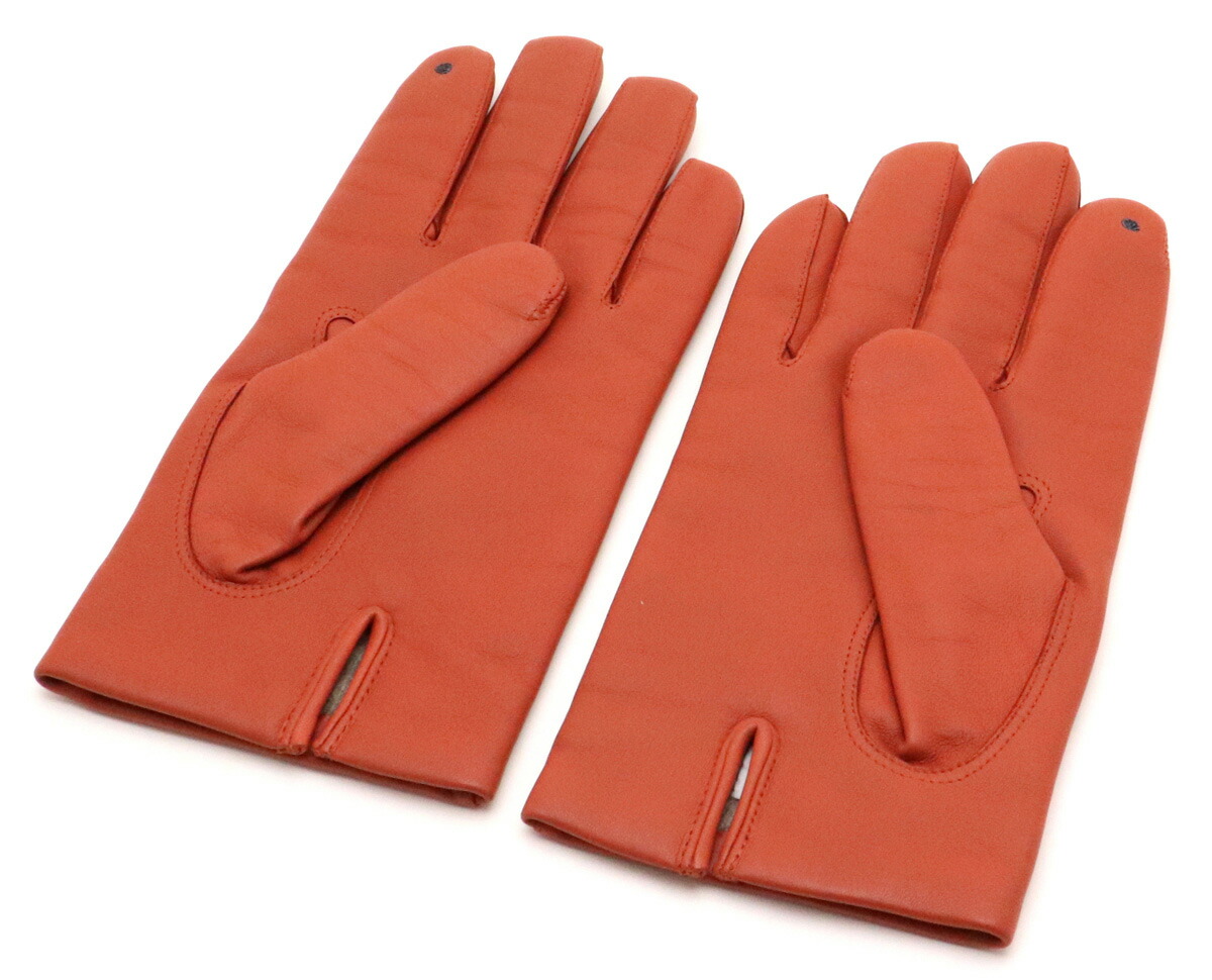 楽天市場】【未使用品】HERMES エルメス レザー グローブ 手袋