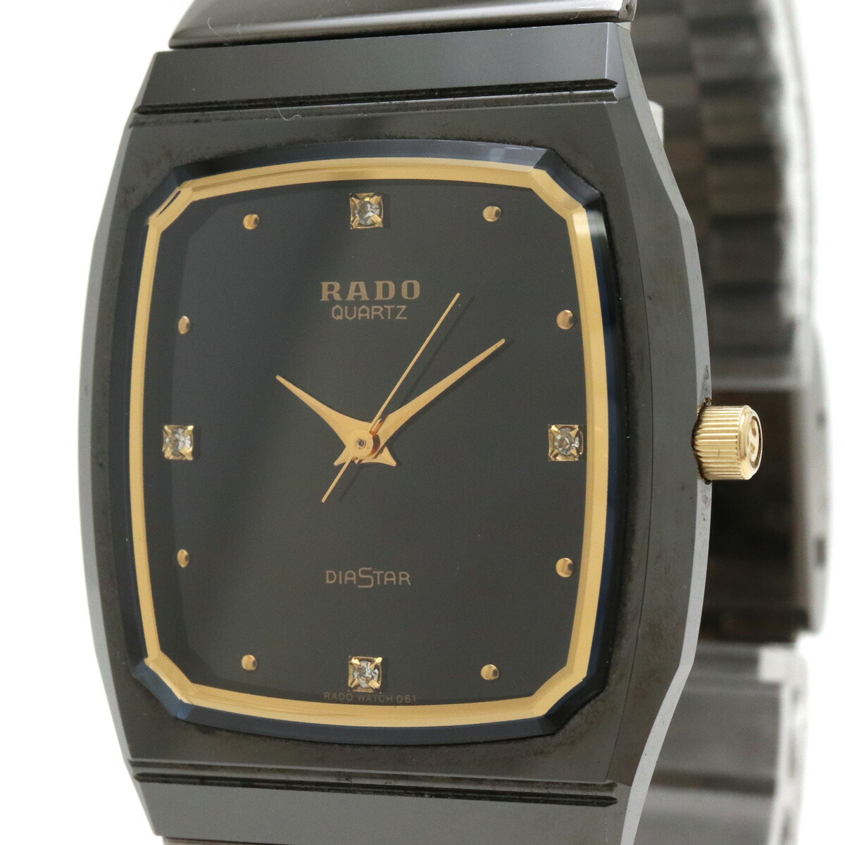 楽天市場】【ウォッチ】RADO ラドー ダイヤスター ブラック文字盤