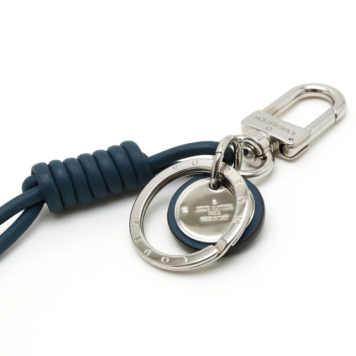 楽天市場】LOUIS VUITTON ルイ ヴィトン キーホルダー レザーロープ