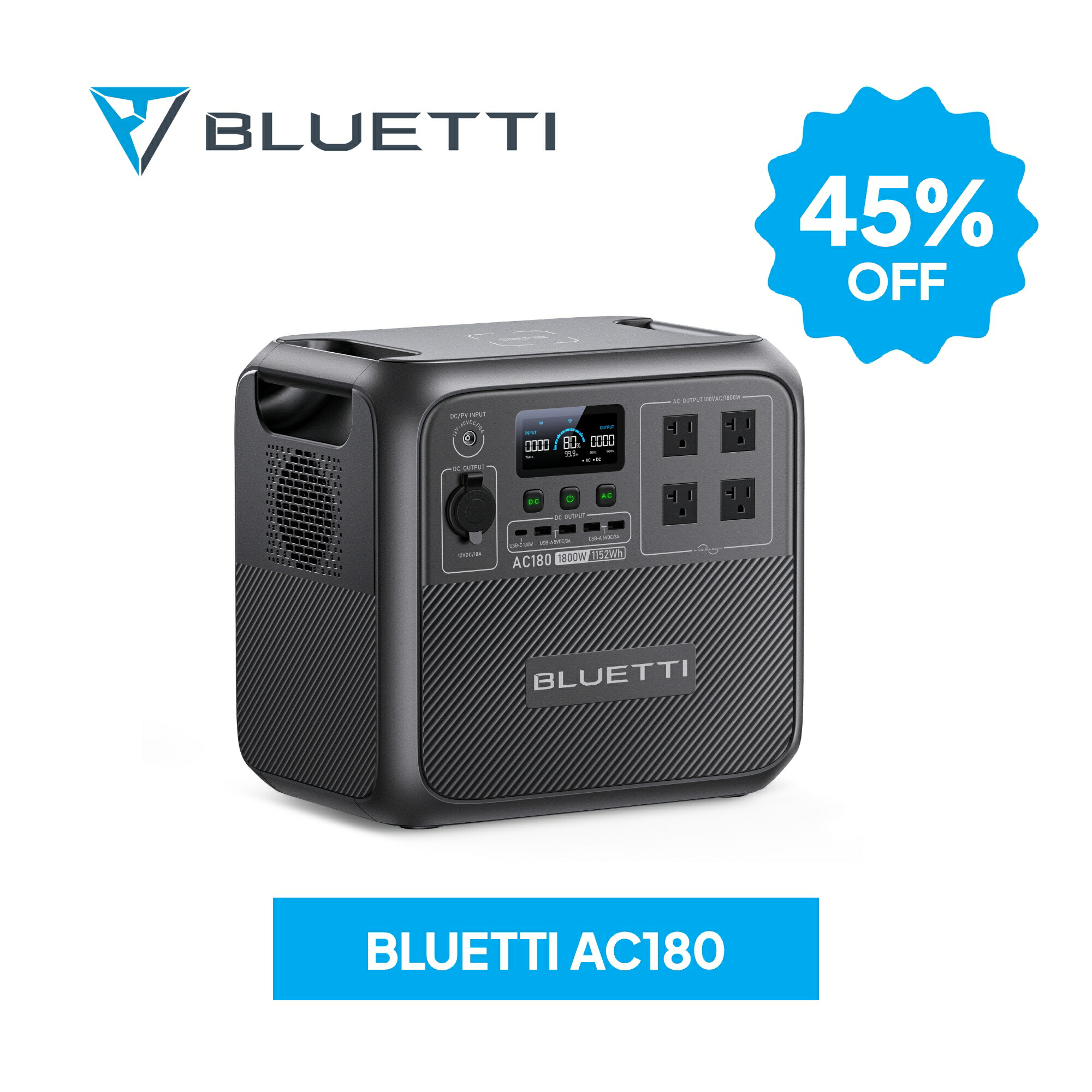 楽天市場】【大特価！クーポンで60,390~98,340円】BLUETTI ポータブル