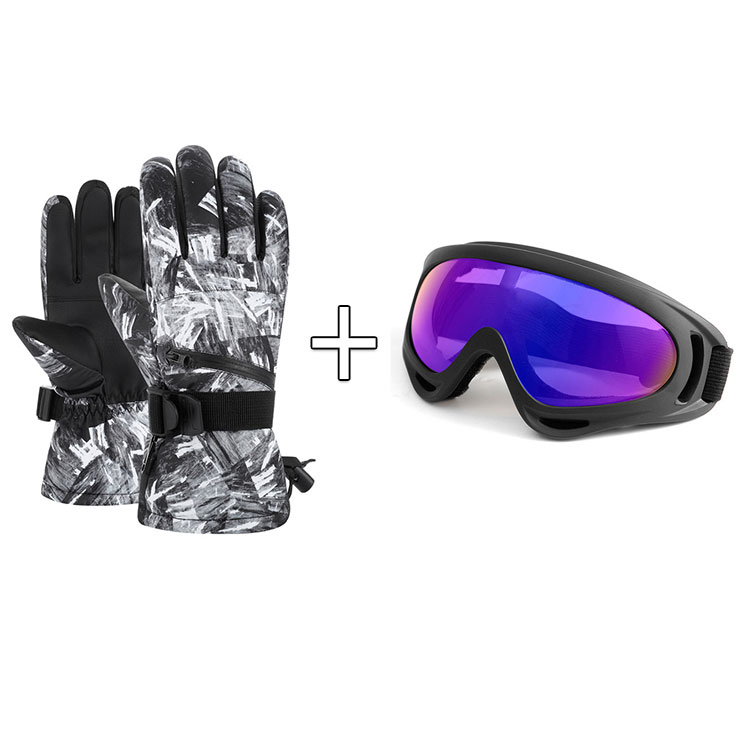 楽天市場】【最大20％OFFクーポン】スキーグローブ ゴーグル 2点セット