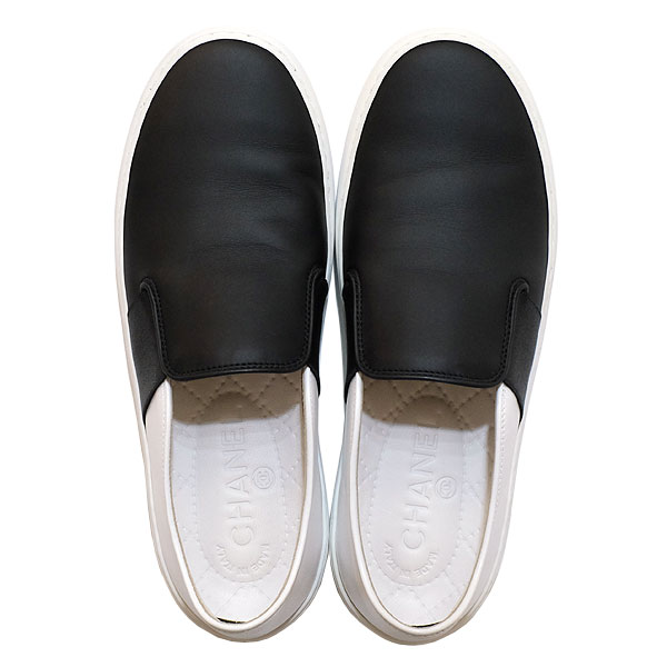 楽天市場】【送料無料】【本物】美品☆CHANEL☆シャネル☆スリッポン