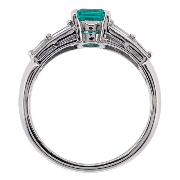 楽天市場】【送料無料】【本物】PT900☆指輪☆エメラルド0.83ct