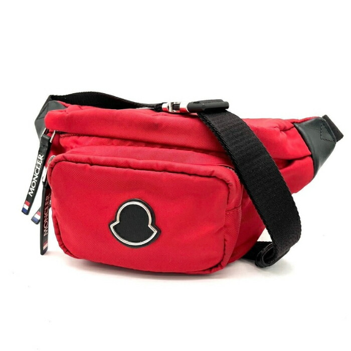 楽天市場】【中古】良品 MONCLER モンクレール ナイロン × レザー