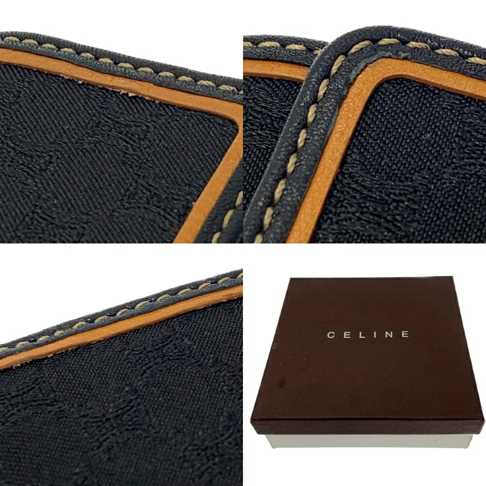 楽天市場】【中古】【箱付き】 CELINE セリーヌ レザー マカダム 6連