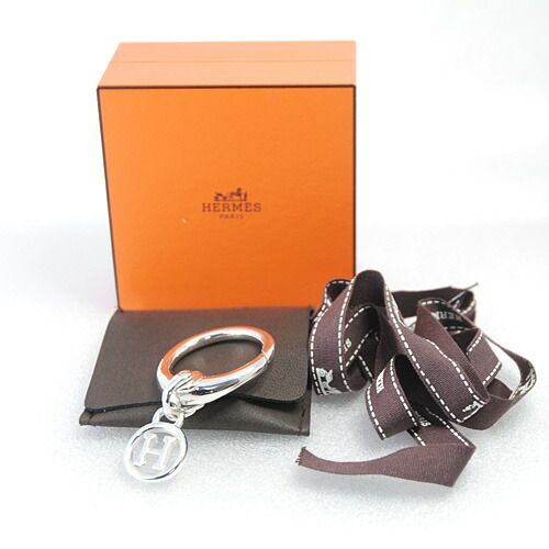 楽天市場】エルメス/ AG925 ヴィンテージ Hロゴ カラビナ キーホルダー