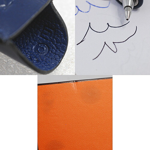 楽天市場】エルメス 極美品 ノーチラス ボールペン ブルー・カルボンヌ