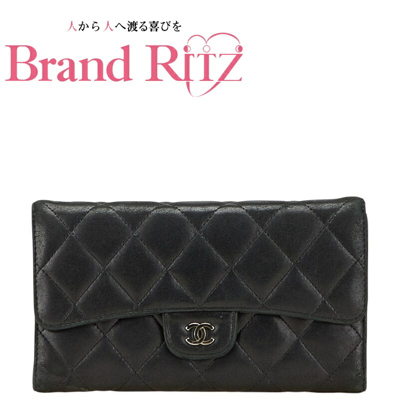 楽天市場】シャネル 長財布 ラムスキンの通販