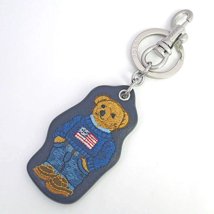 楽天市場】【美品】ラルフローレン Polo ベア レザー キー フォブ