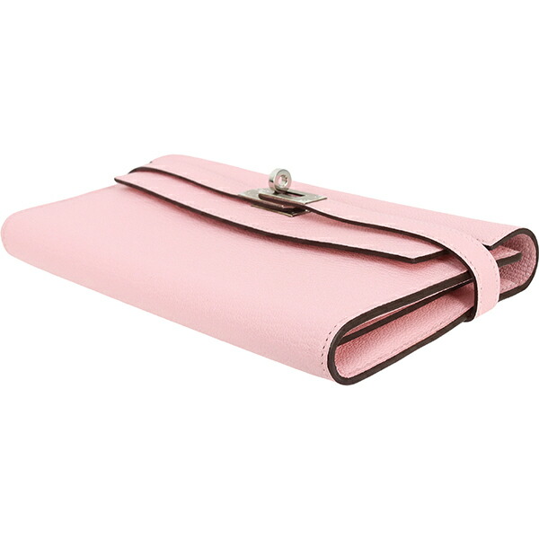 楽天市場】【未使用品】 エルメス ケリーウォレット ロング シェーブル