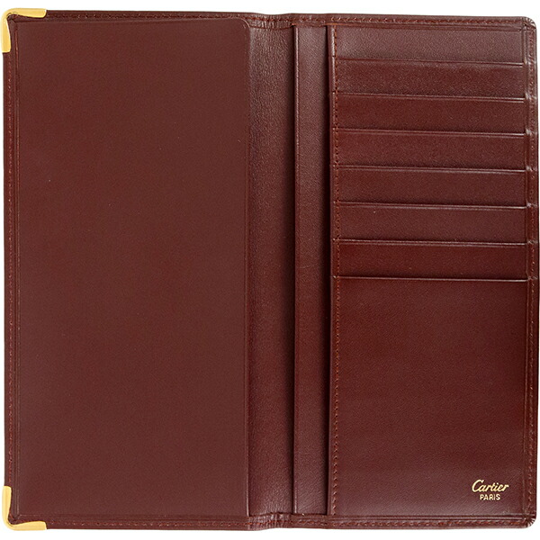 楽天市場】【未使用品】 カルティエ 長財布 小銭入れ無し 札入れ