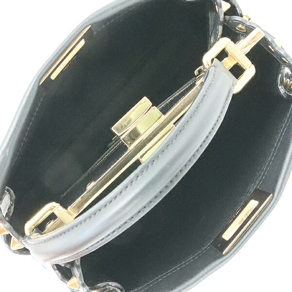 楽天市場】【10%OFF】 フェンディ ピーカブー ミニ スタッズ カーフ