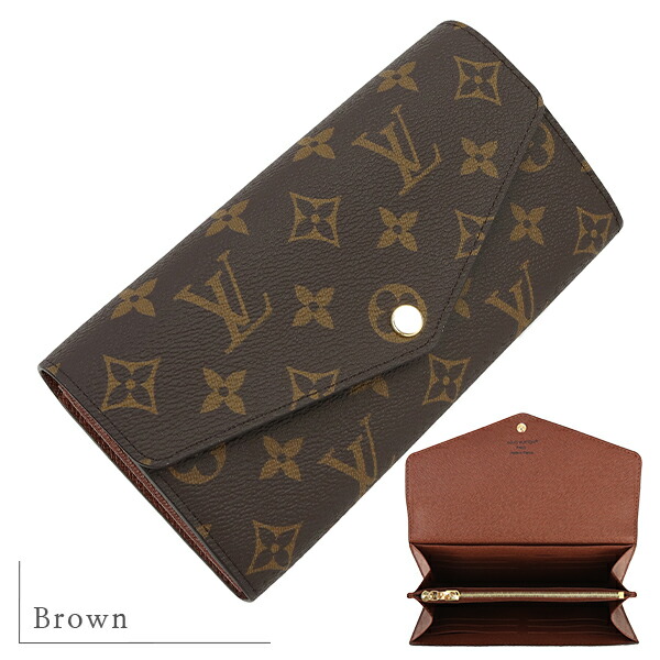 楽天市場】【10%OFF】 ルイヴィトン 長財布 ポルトフォイユ サラ