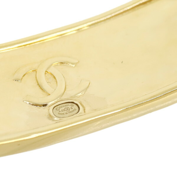 楽天市場】【10%OFF】 シャネル バレッタ CHANELロゴ GP レザー