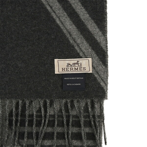 楽天市場】【10%OFF】 エルメス マフラー ジグザグのサングル カシミヤ