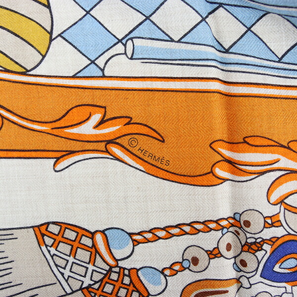 楽天市場】【新品】 エルメス ショール カレ ジェアン 140 クーペ ドゥ