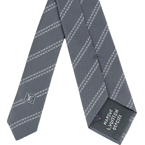 楽天市場】【新品】 ルイヴィトン ネクタイ LV ミニマルバンド 7cm