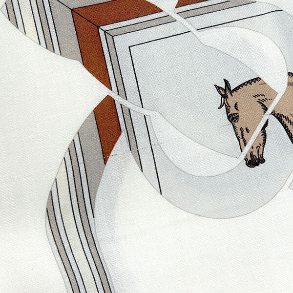 楽天市場】【美品】 エルメス ショール カレ ジェアン 140 エプロン