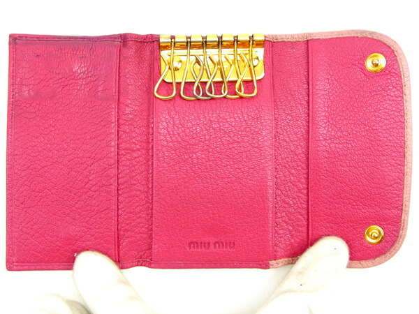 楽天市場】【BIG SALE☆30％OFFクーポン】ミュウミュウ MIUMIU キー