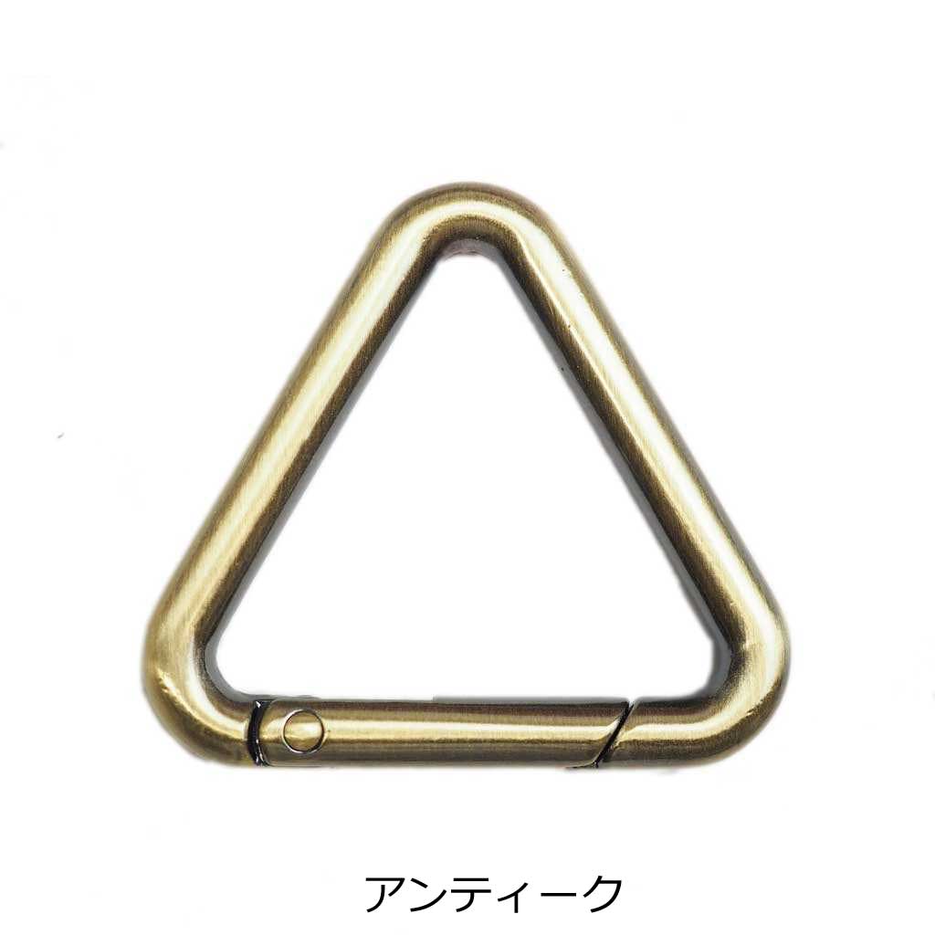 楽天市場】三角カラビナ トライアングル/フック/三角カン 【中サイズ
