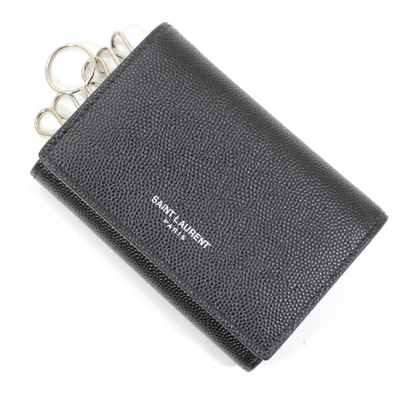 楽天市場】SAINT LAURENT PARIS サンローラン 三つ折り財布 6連 キー
