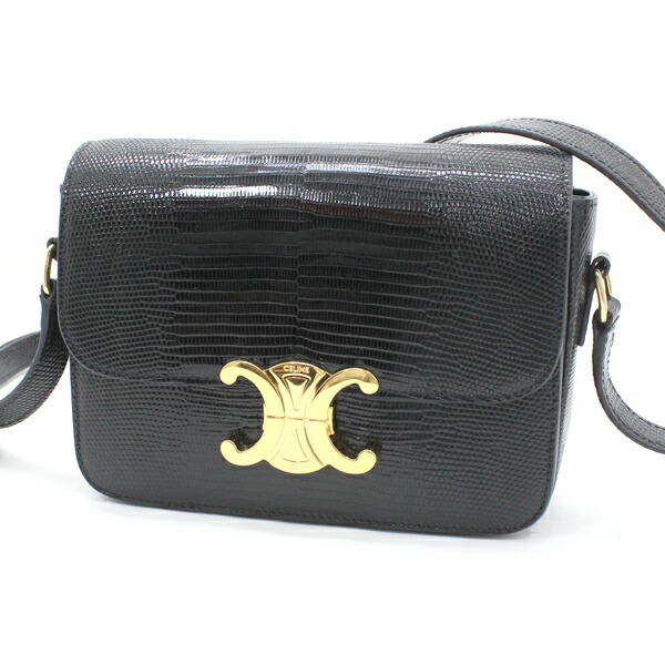 楽天市場】セリーヌ ショルダーバッグ ティーン トリオンフ リザード