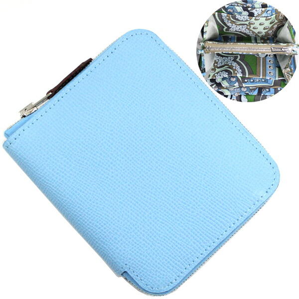 楽天市場】エルメス アザップコンパクト シルクイン セレスト コイン