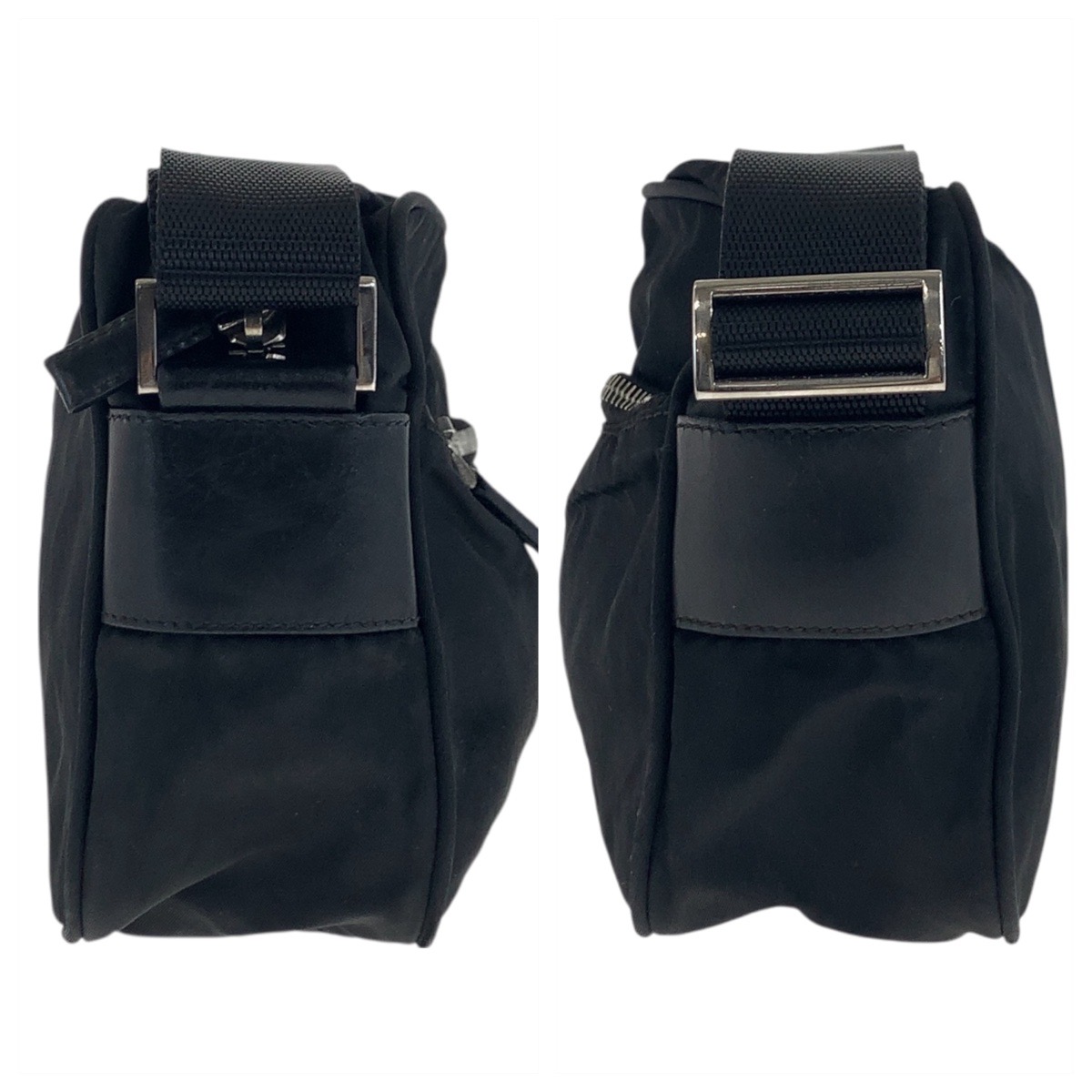 楽天市場】PRADA プラダ テスート 三角ロゴプレート ブラック 黒