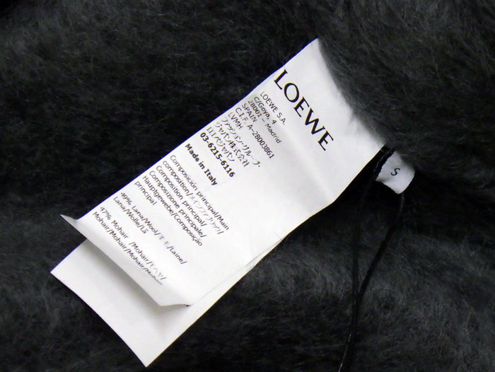 楽天市場】【送料・代引き手数料無料】 【新品同様 S品】 LOEWE ロエベ