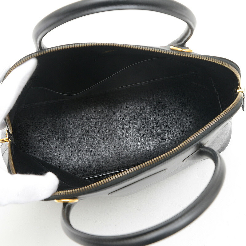 楽天市場】エルメス ボリード31 ボックスカーフ ブラック ゴールド金具