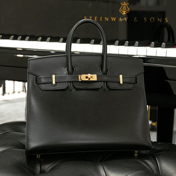 楽天市場】エルメス バーキン 25 セリエ 外縫い ボックスカーフ