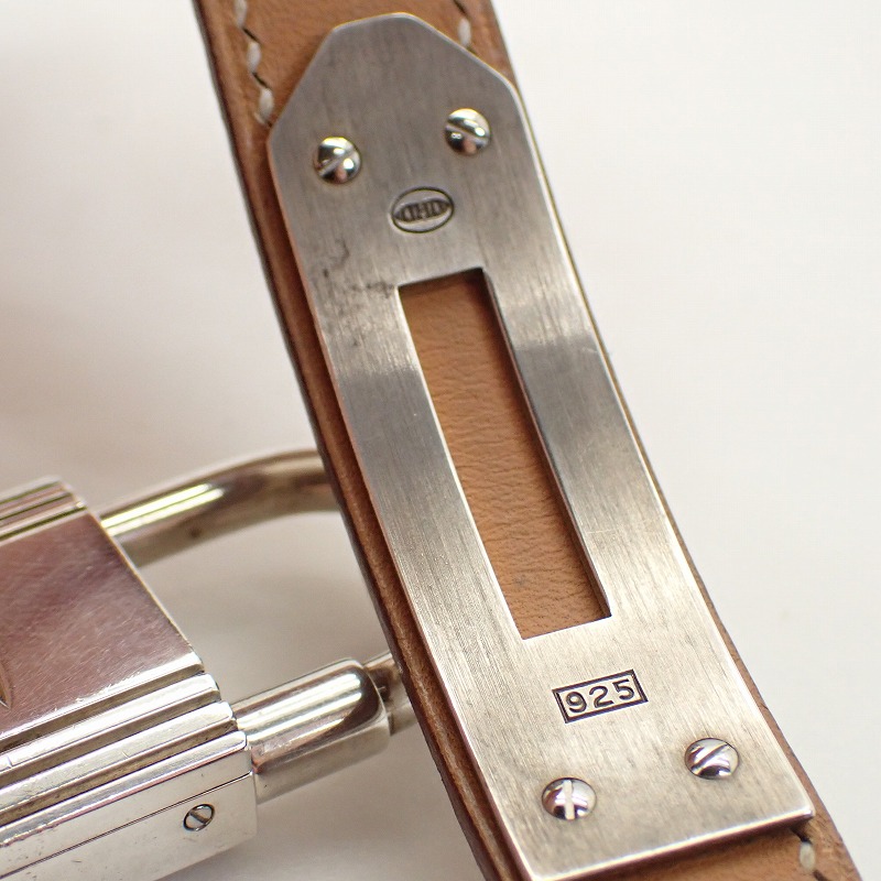 楽天市場】エルメス【HERMES】ケリーウォッチSV925レザーベルト（〇Z刻