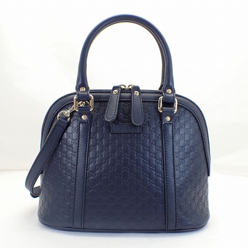 楽天市場】グッチ【GUCCI】マイクログッチシマレザー2WAY ハンドバッグ
