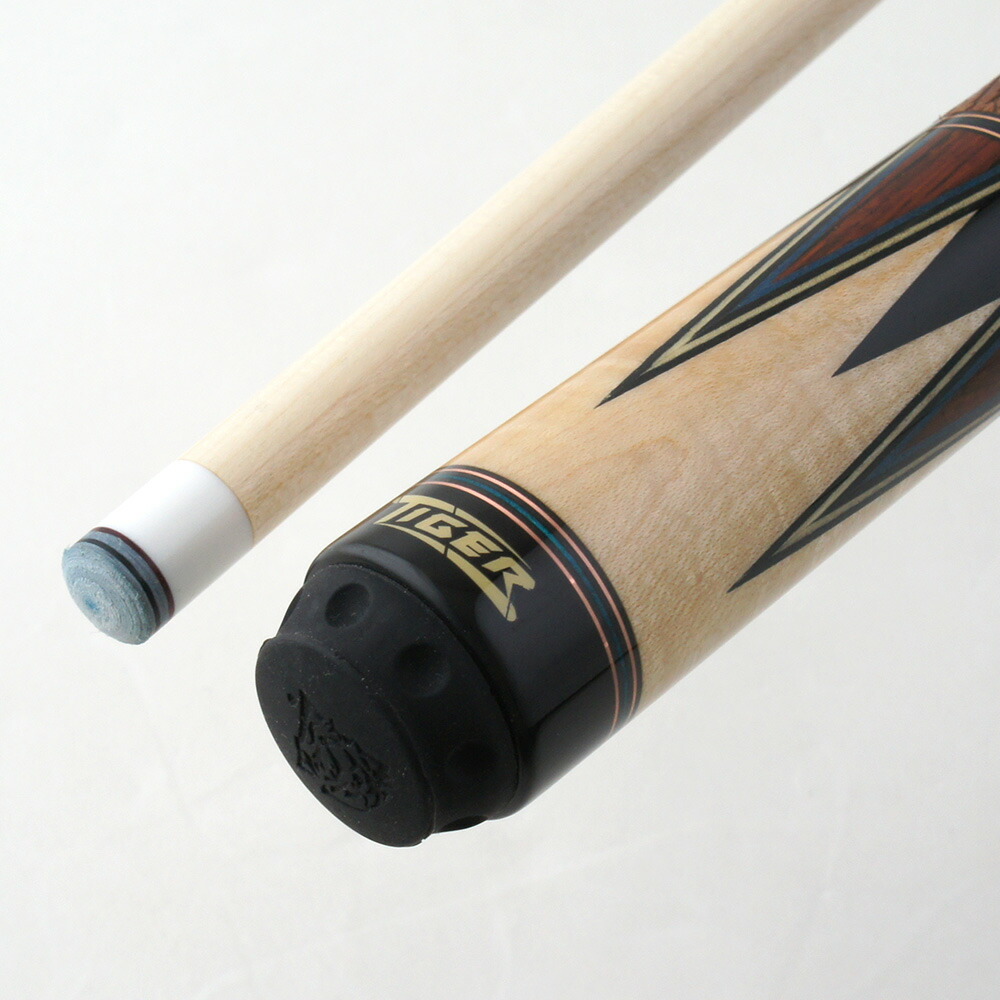 楽天市場】ビリヤード キュー TIGER タイガー HD-4BW レザーラップ