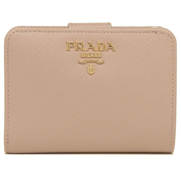 楽天市場】プラダ 二つ折り財布 財布 サフィアーノレディース PRADA