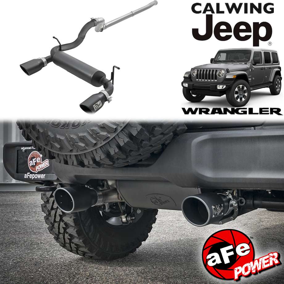 楽天市場】18y- ラングラー JL 3.6L | マフラー キャタバック