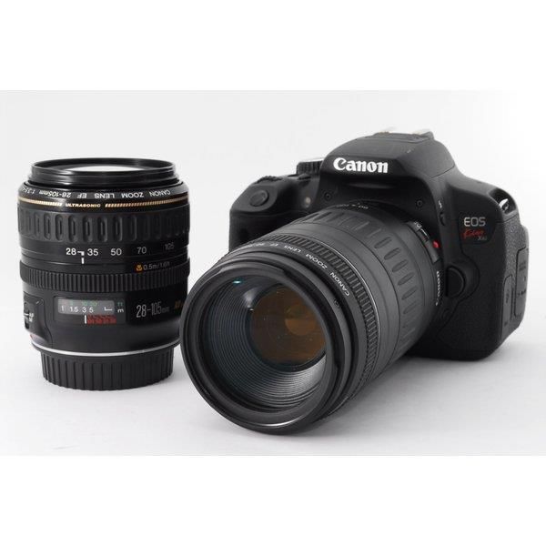 楽天市場】【中古】 キヤノン Canon EOS Kiss X6i 標準&望遠ダブル