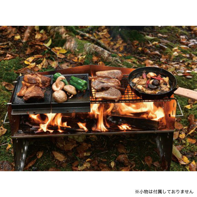 楽天市場】ユニフレーム 薪グリルラージ ブリッジ UNIFLAME 682937