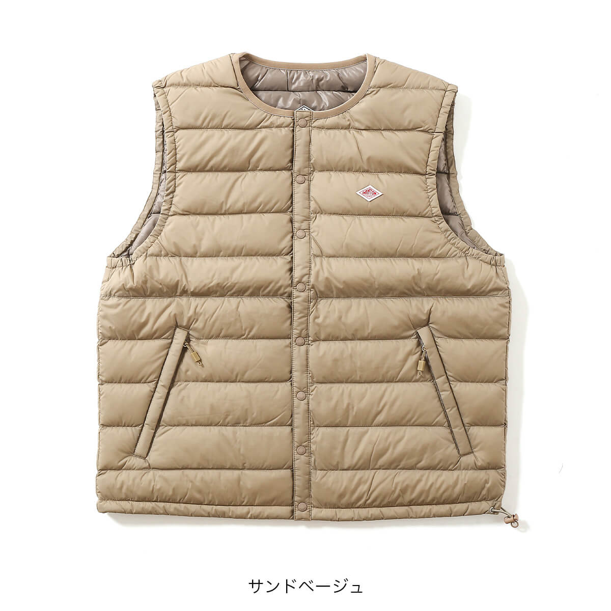 楽天市場】【ラスト1点】【正規取扱店】ダントン インナーダウンクルー