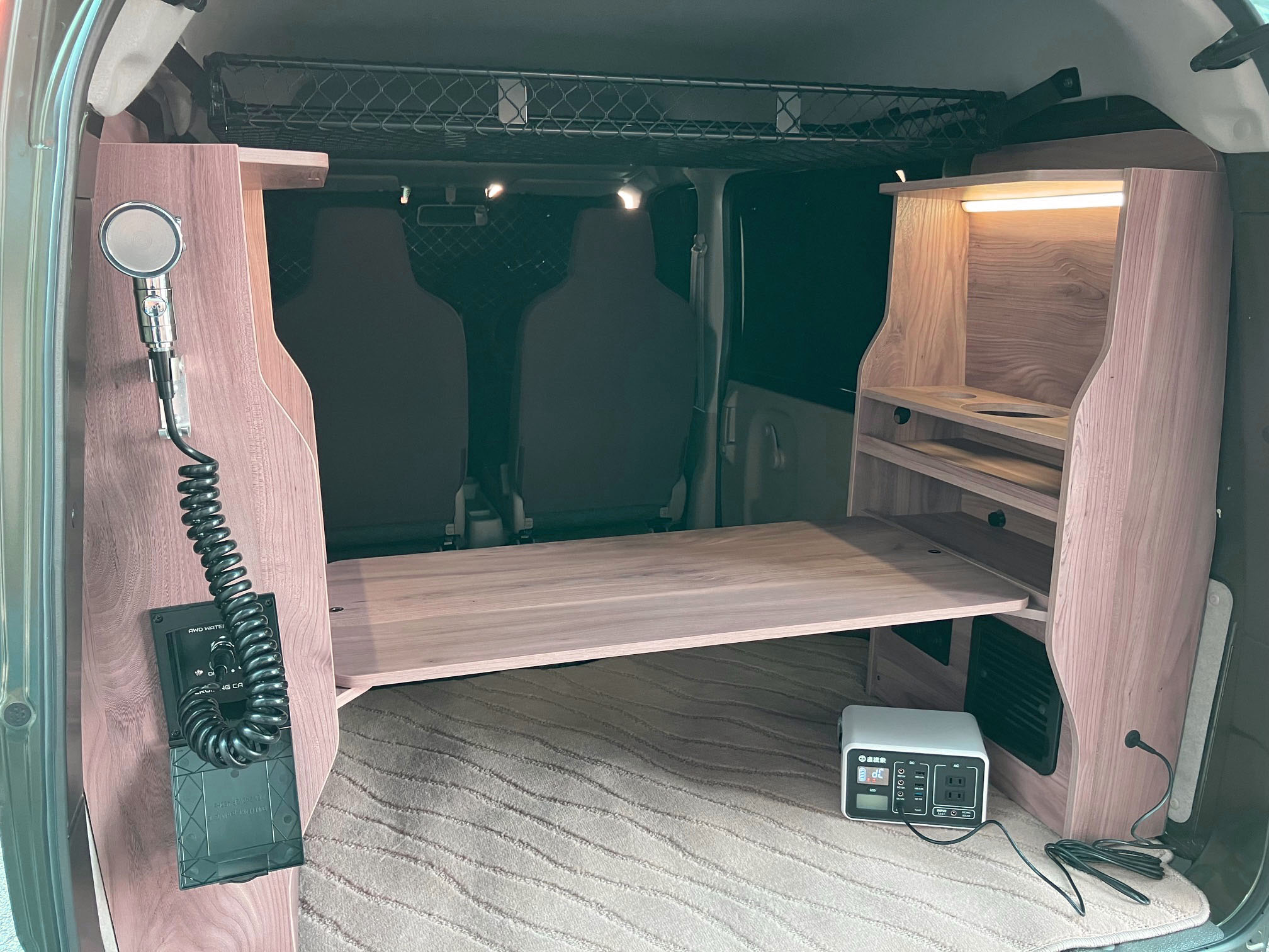 楽天市場】【受注生産品】キャンピングキット | 直流家 エブリイバン