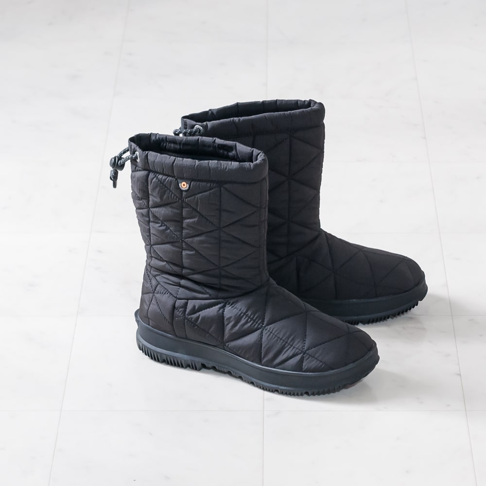 楽天市場】BOGS [ボグス]キルティングウォータープルーフハーフスノー