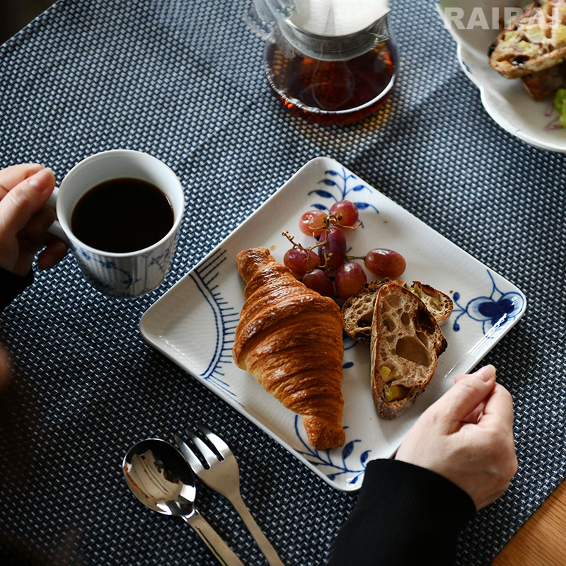 楽天市場】ロイヤル コペンハーゲン スクエア ディッシュ 20cm ブルー