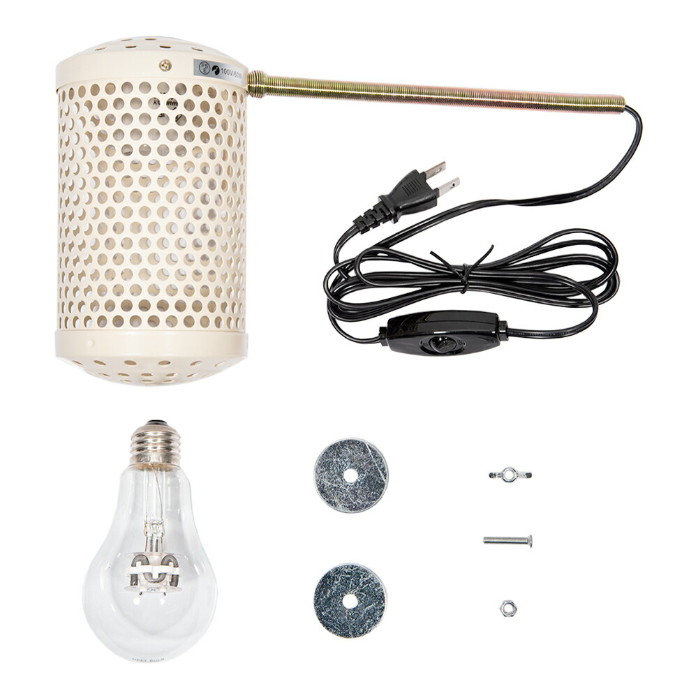 楽天市場】マルカン CASA ヒートランプ 60W 関東当日便 : charm