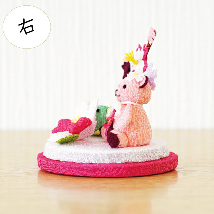 楽天市場】置物 おしゃれ 季節 飾り [桜 くまと季節の花シリーズ] 桜